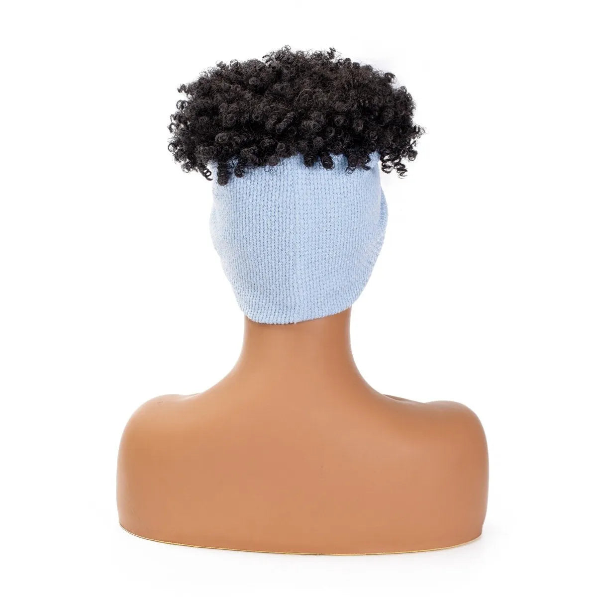Hot Sexy Kinky Wig with Blue Headband