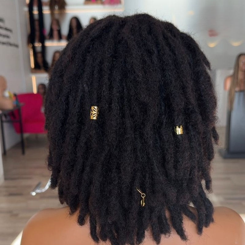 Afro kinky Micro Twist Invisi Drawstring Wigs