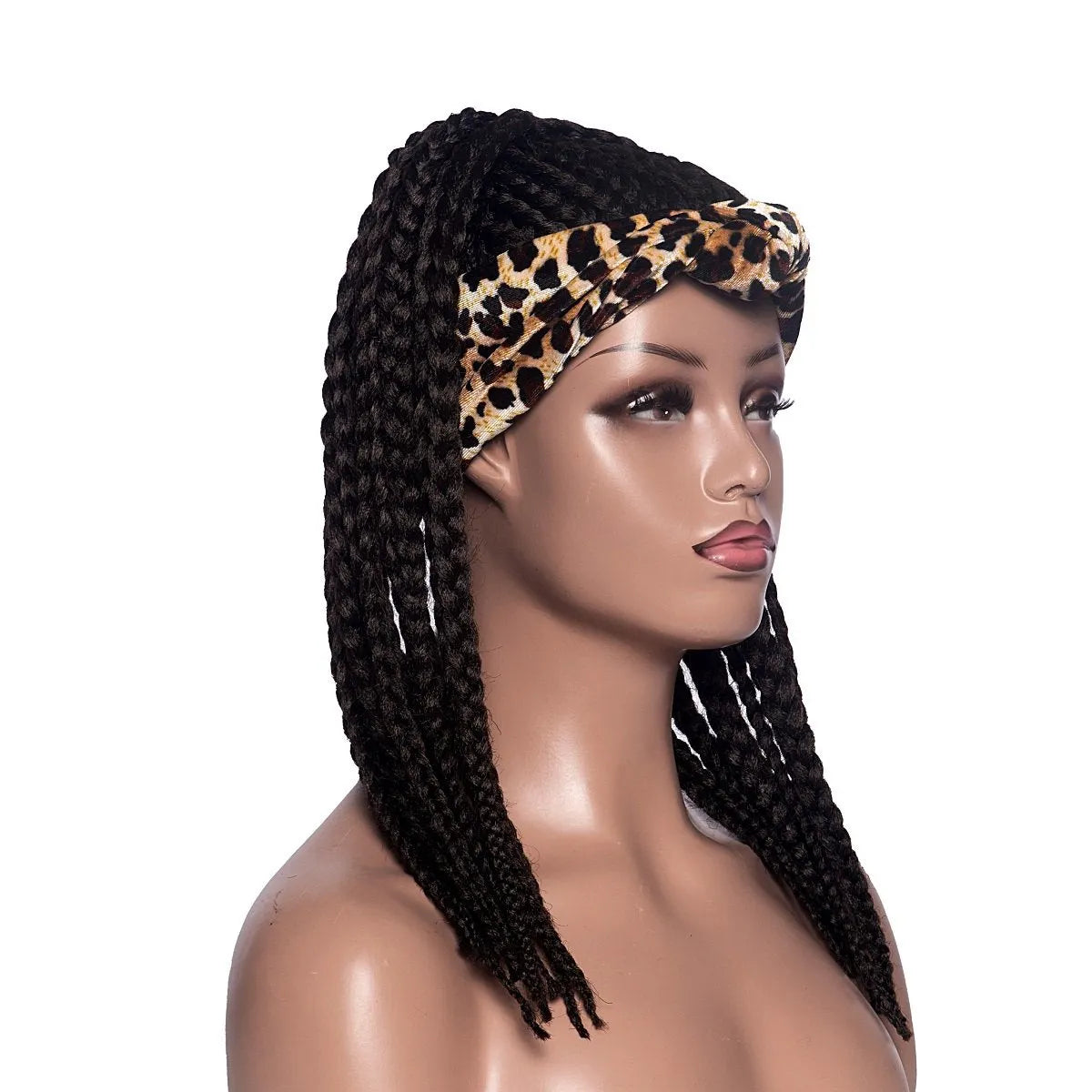 Hot Sexy Kinky Long Wigs with Leopard Headband
