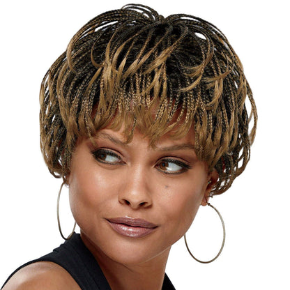 Hand-braided Extended Neck Wig