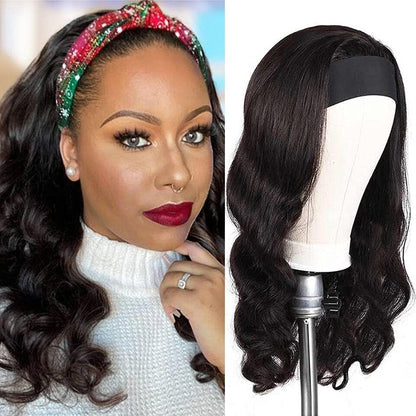 Wave Headband Wigs Glueless Looks Natural