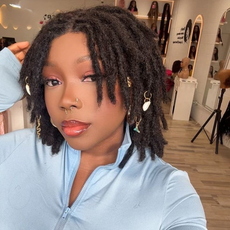 Afro kinky Micro Twist Invisi Drawstring Wigs