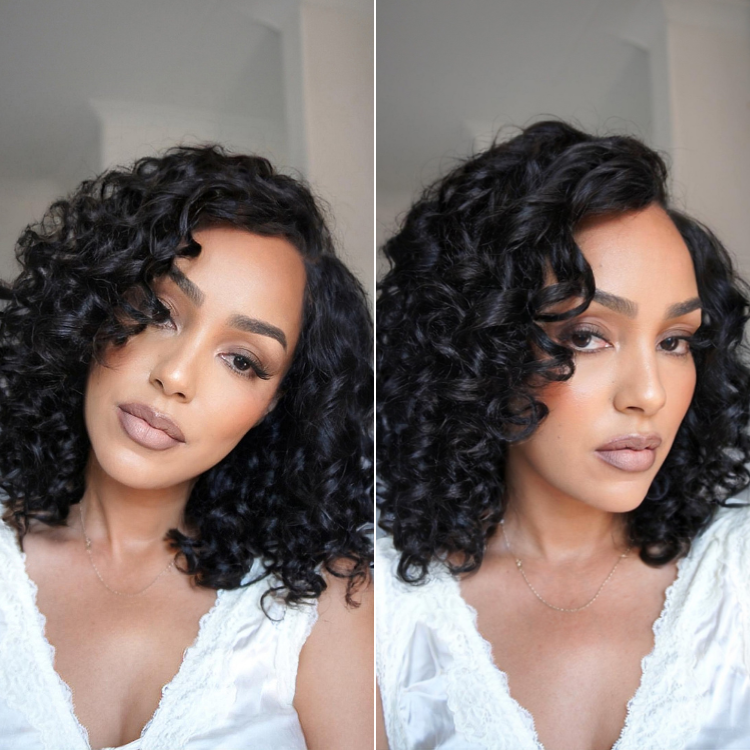 ⚡ Final Hours – Mature Bouncy Curl C-Part Glueless HD Lace Wig
