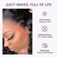 🔥Last Day: 50% Off🔥Glueless Water Wave Wig – Fluffy & Natural Volume