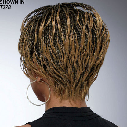 Hand-braided Extended Neck Wig