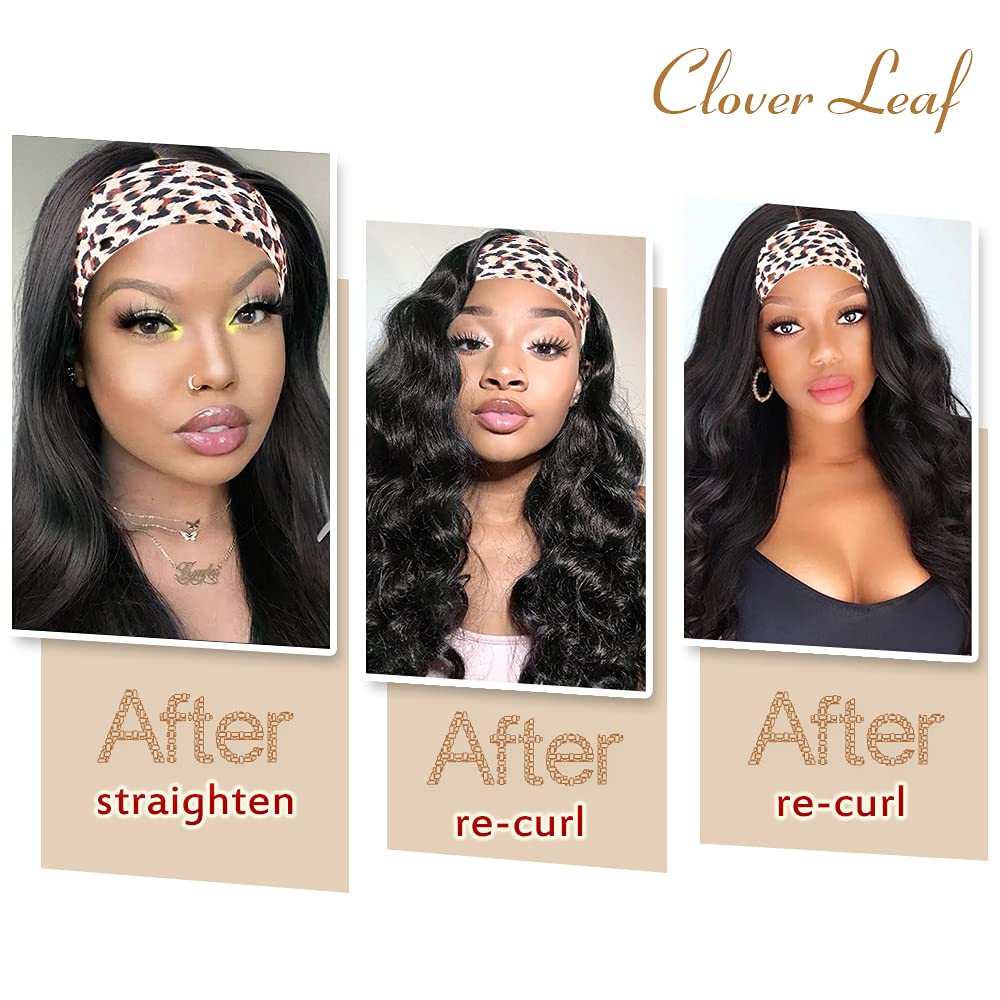 Wave Headband Wigs Glueless Looks Natural