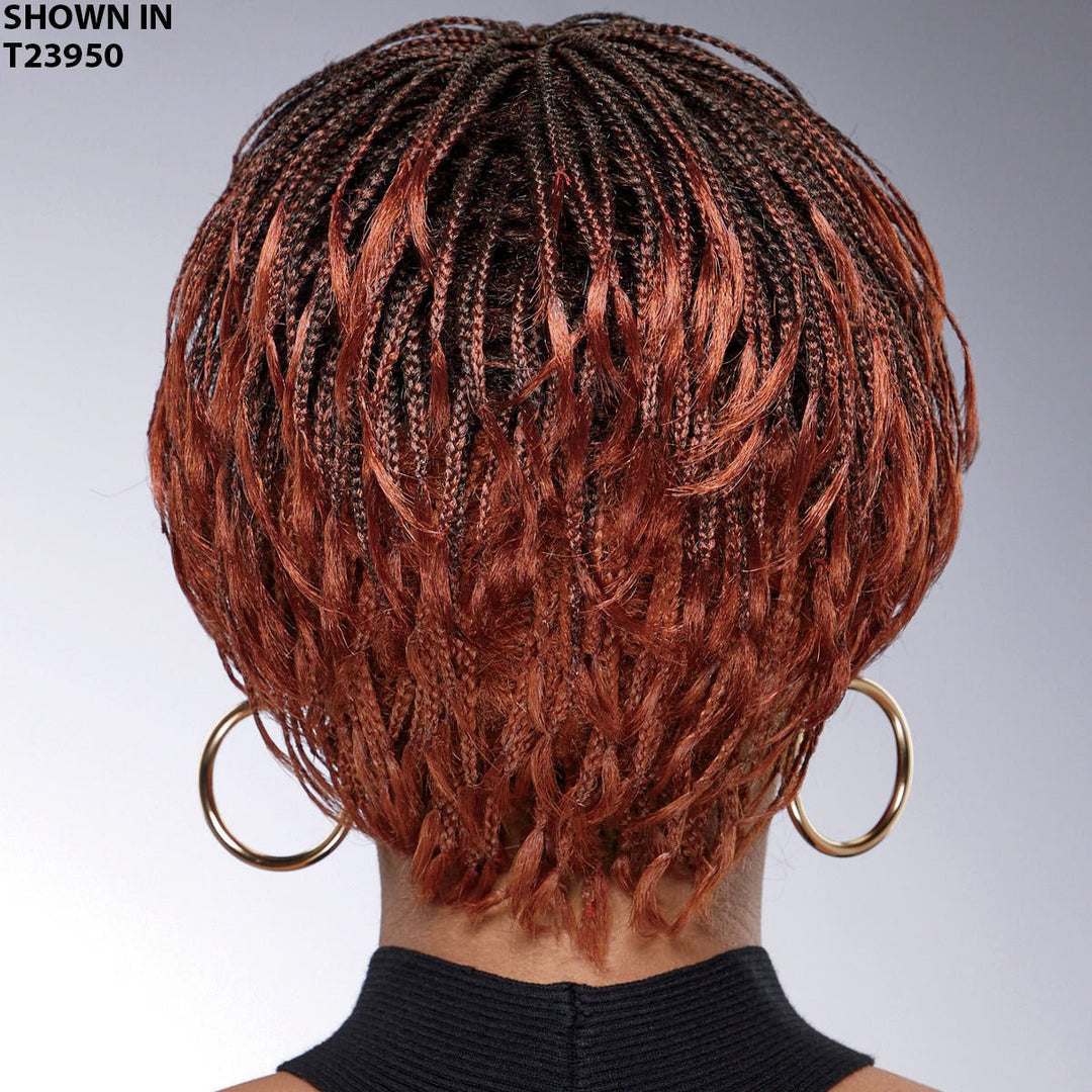 Hand-braided Extended Neck Wig