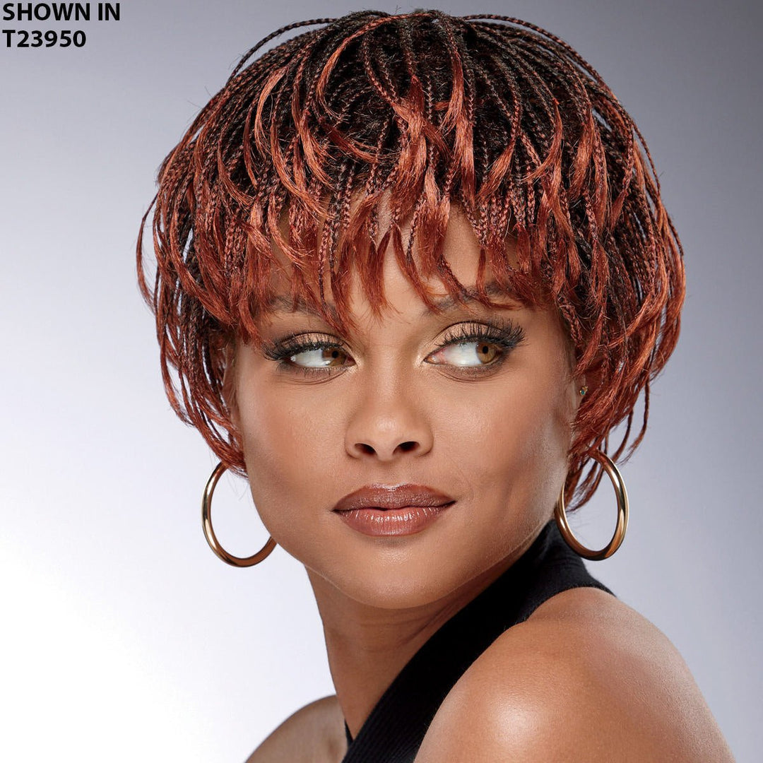 Hand-braided Extended Neck Wig