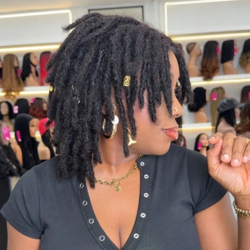 Afro kinky Micro Twist Invisi Drawstring Wigs