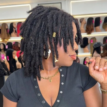 Afro kinky Micro Twist Invisi Drawstring Wigs