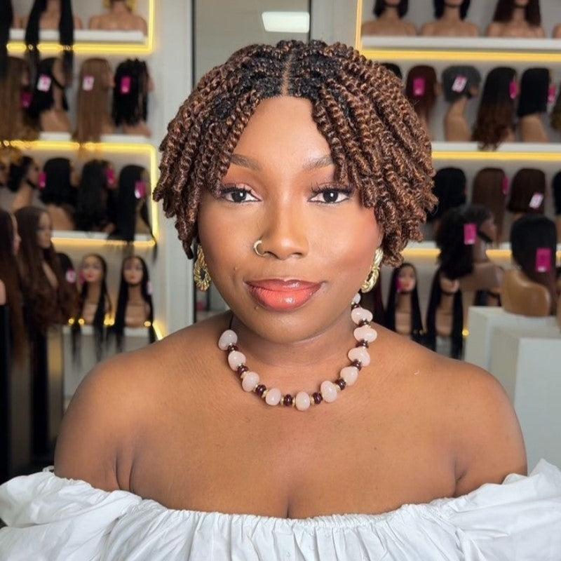 Twist-out Afro Pixie Invisi Drawstring Wig
