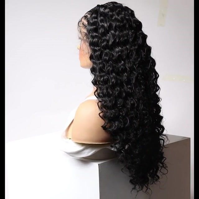 26 Inches Long 13x4 Front Lace Braids Curly Glueless Wigs With Baby Hair