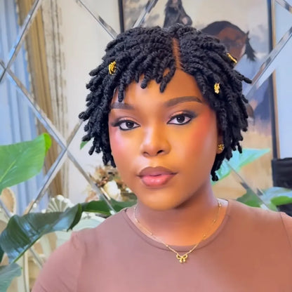 Pretty Glueless light weight Twist-out Afro Pixie Invisi Drawstring Wig