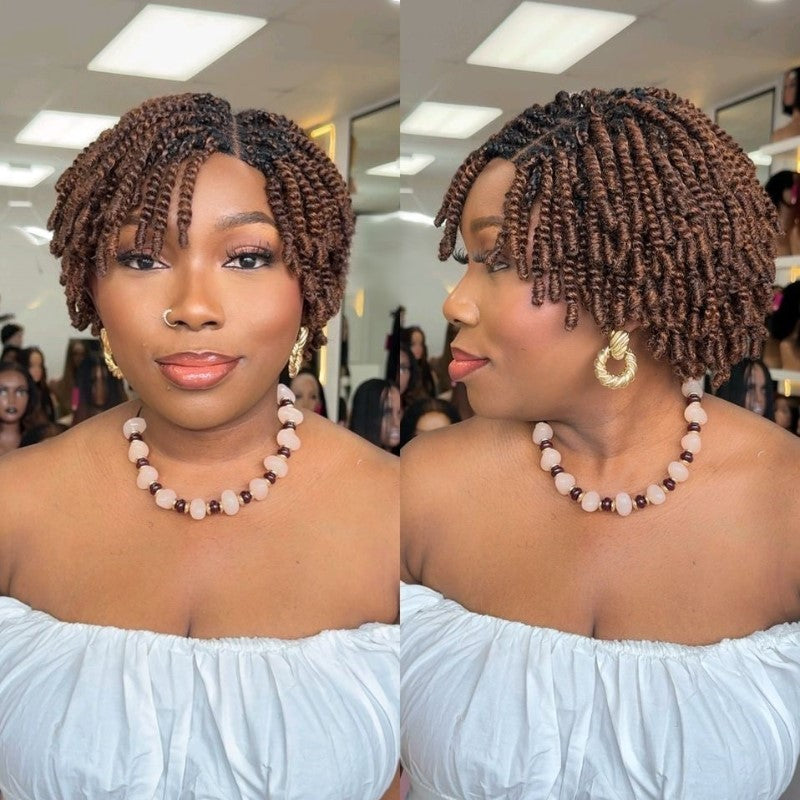 Twist-out Afro Pixie Invisi Drawstring Wig