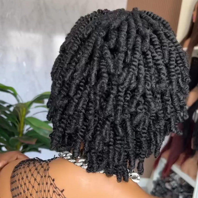 Twist-out Afro Pixie Invisi Drawstring Wig
