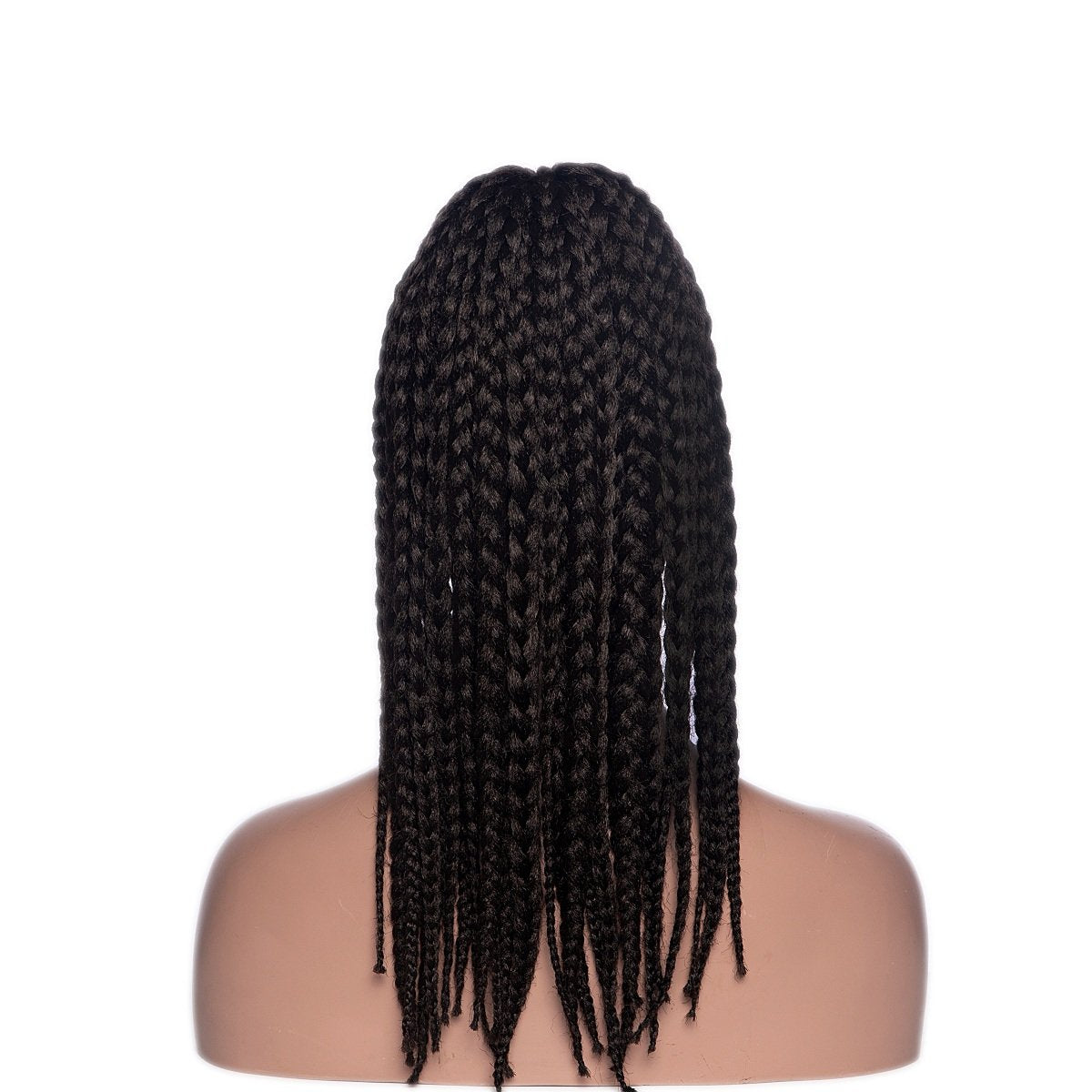 Hot Sexy Kinky Long Curly Braid Wig with Leopard Headband