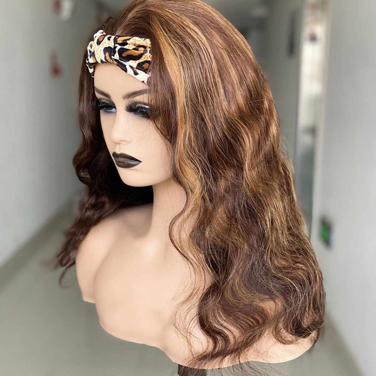 Latest Design - Gradient Wave Wig Headband Wig
