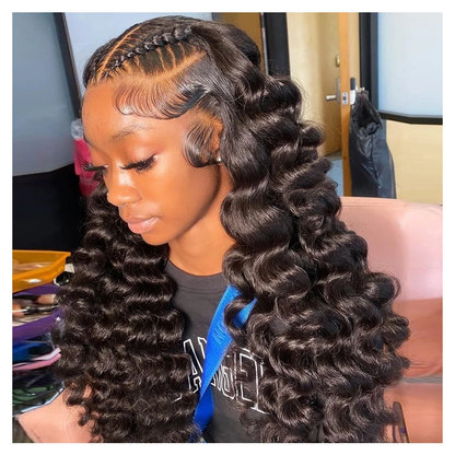 [Glueless Wig] Easy To Wear Glueless Wigs  Deep Wave 4x4 & 5x5 HD Pre-cut Lace Wig