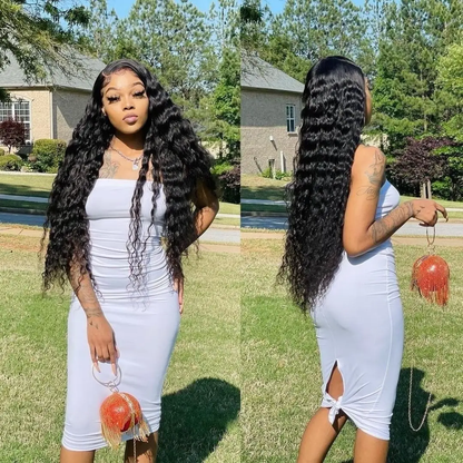 [Glueless Wig] HD 4x4 & 5x5 Lace Pre-cut Wigs Deep Wave Glueless  Wigs With Invisible Knots Baby Hair