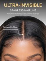 7x5 Chestnut Brown Ombre Yaki Straight Bob Wig Pre-Bleached Natural Looking Glueless Wig