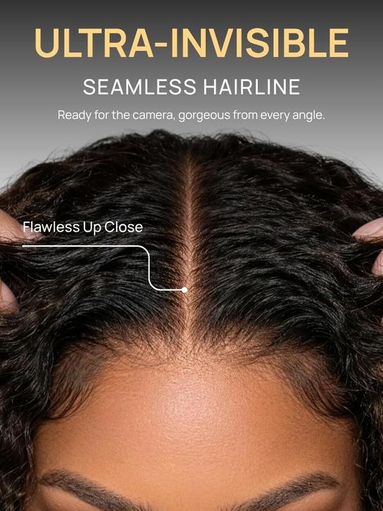 Natural-looking 7x5 lace hairline