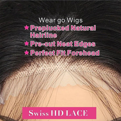 [Glueless Wig] Easy To Wear Glueless Wigs  Deep Wave 4x4 & 5x5 HD Pre-cut Lace Wig