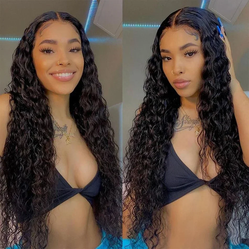 [Glueless Wig] 3D Dome Cap Water Wave Ready To Go Glueless HD 6X4 Lace Pre-Cut Closure  Wig