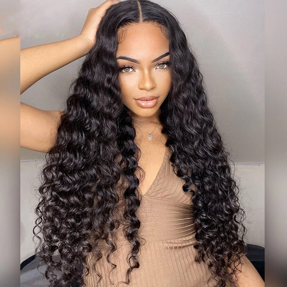 [Glueless Wig] Glueless Loose Deep Wave 6x4 HD Lace Wigs  Pre-cut Ready To Go Wig 200% Density