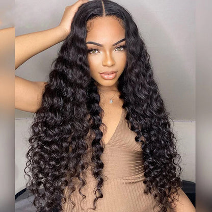 [Glueless Wig] Glueless Loose Deep Wave 6x4 HD Lace Wigs  Pre-cut Ready To Go Wig 200% Density