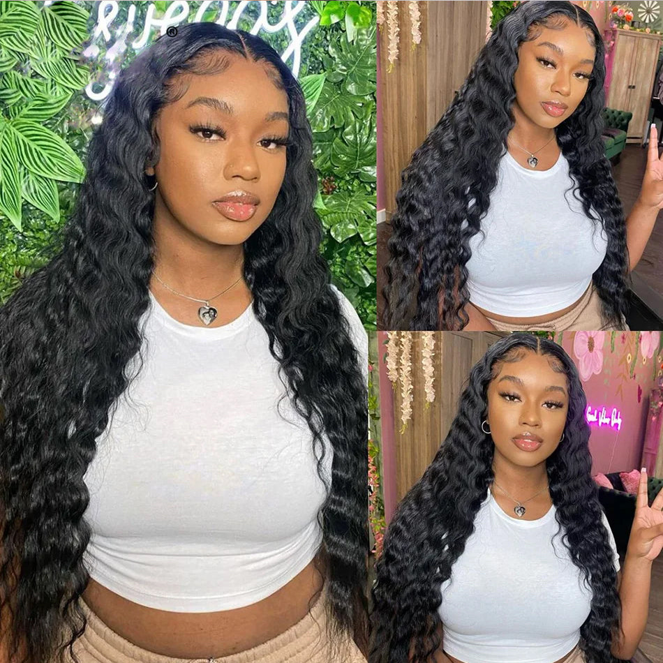 [Glueless Wig] Glueless Pre-cut Ready To Go Loose Deep Wave 4X4 & 5X5 Lace Wigs  200% Density for Black Women