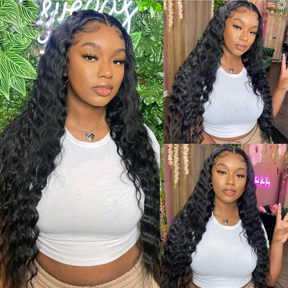 [Glueless Wig] Glueless Pre-cut Ready To Go Loose Deep Wave 4X4 & 5X5 Lace Wigs  200% Density for Black Women