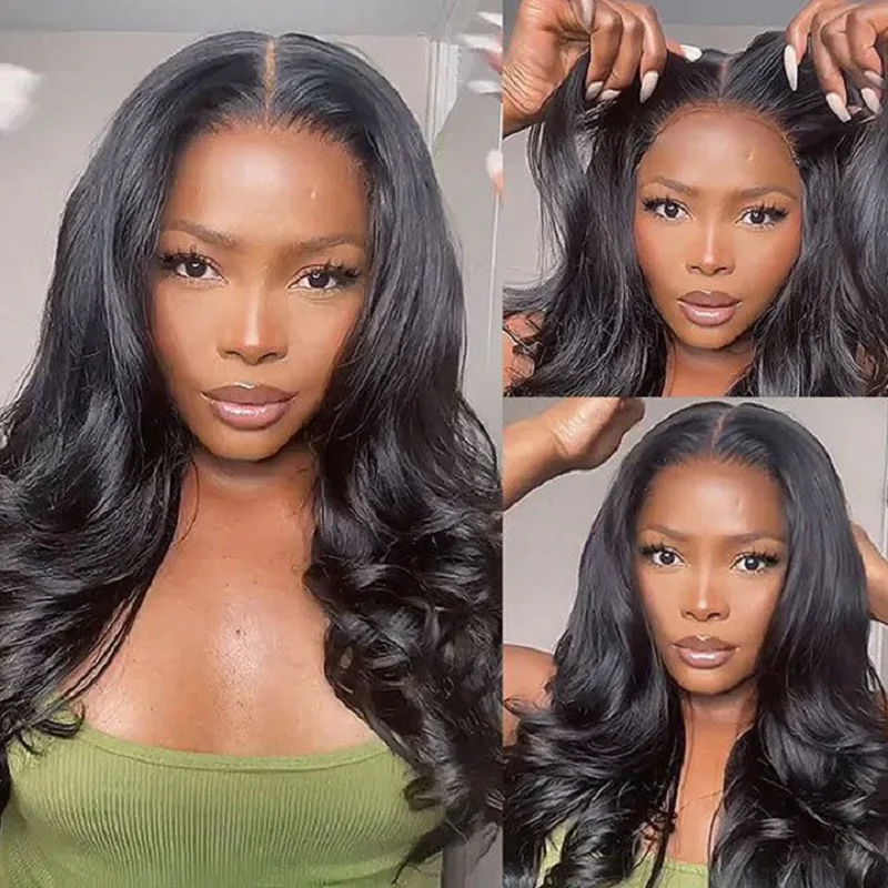 [Glueless Wig] Pre-cut Body Wave Ready To Go Glueless 4x4 & 5x5 Lace  Wigs for Beginners