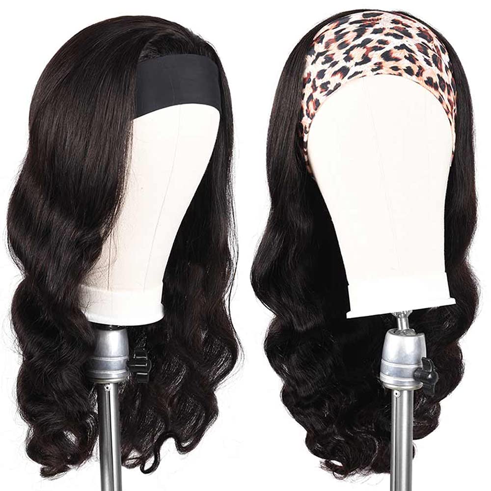 Wave Headband Wigs Glueless Looks Natural