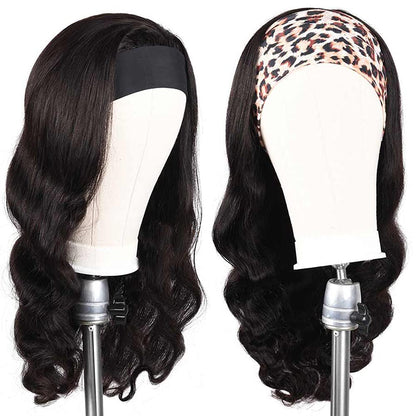 Wave Headband Wigs Glueless Looks Natural