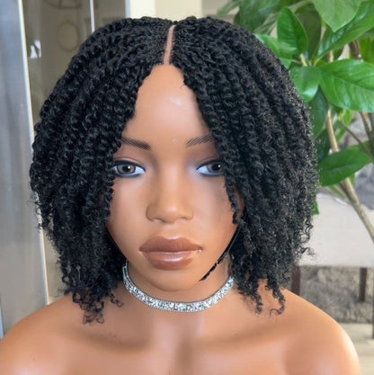 Afro kinky Micro Twist Flexi-fit Invisi Drawstring Wig