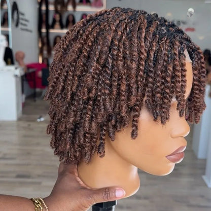 Twist-out Afro Pixie Invisi Drawstring Wig