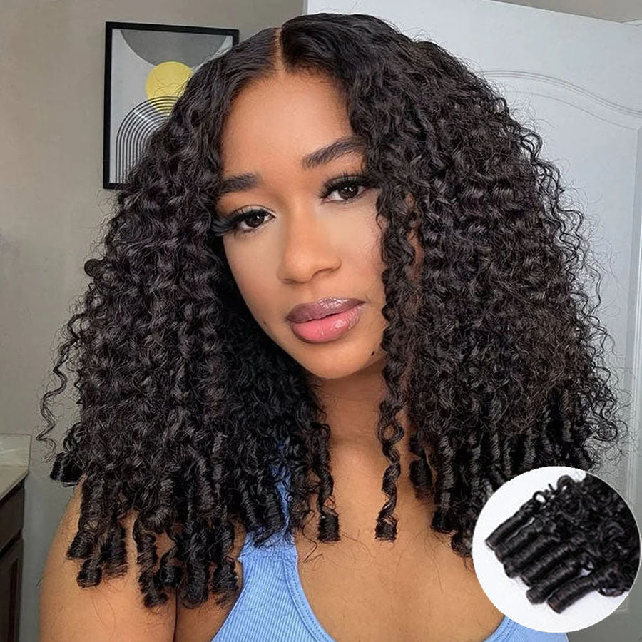 [Glueless Wig]  Hair Ready To Go Burmese Curly Glueless HD 6X4 Pre-cut  Lace Closure 100%  Wig