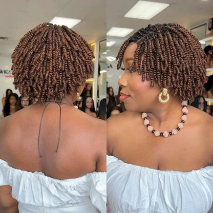 Twist-out Afro Pixie Invisi Drawstring Wig