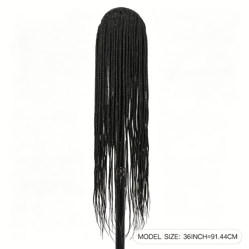 HD Full Lace Front Wigs with Box Braids