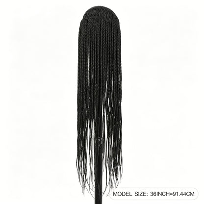 HD Full Lace Front Wigs with Box Braids