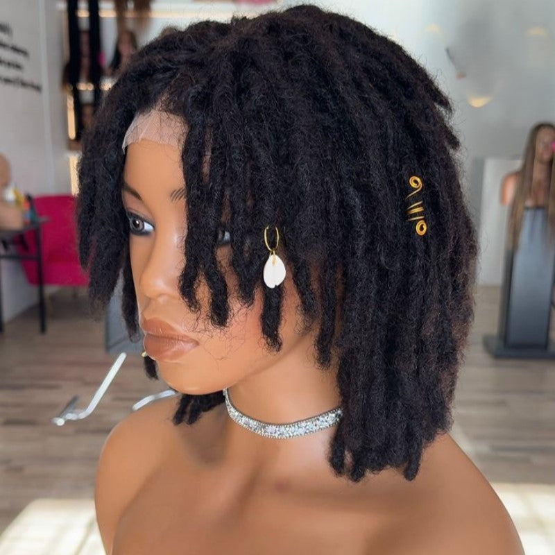 Afro kinky Micro Twist Invisi Drawstring Wigs