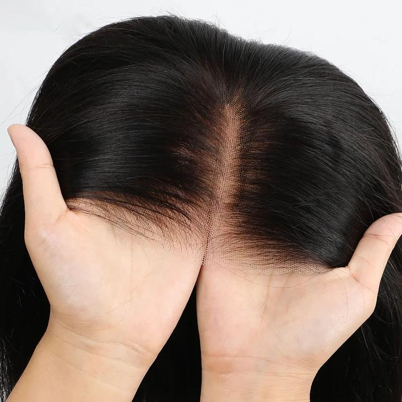 [Glueless Wig]  6x4 HD Lace Glueless Straight Wigs 3D Dome Cap Pre-Cut Wigs for Women