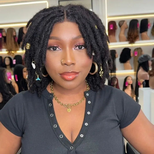 Afro kinky Micro Twist Invisi Drawstring Wigs
