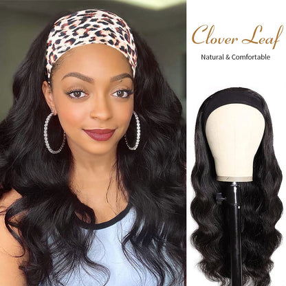 Wave Headband Wigs Glueless Looks Natural