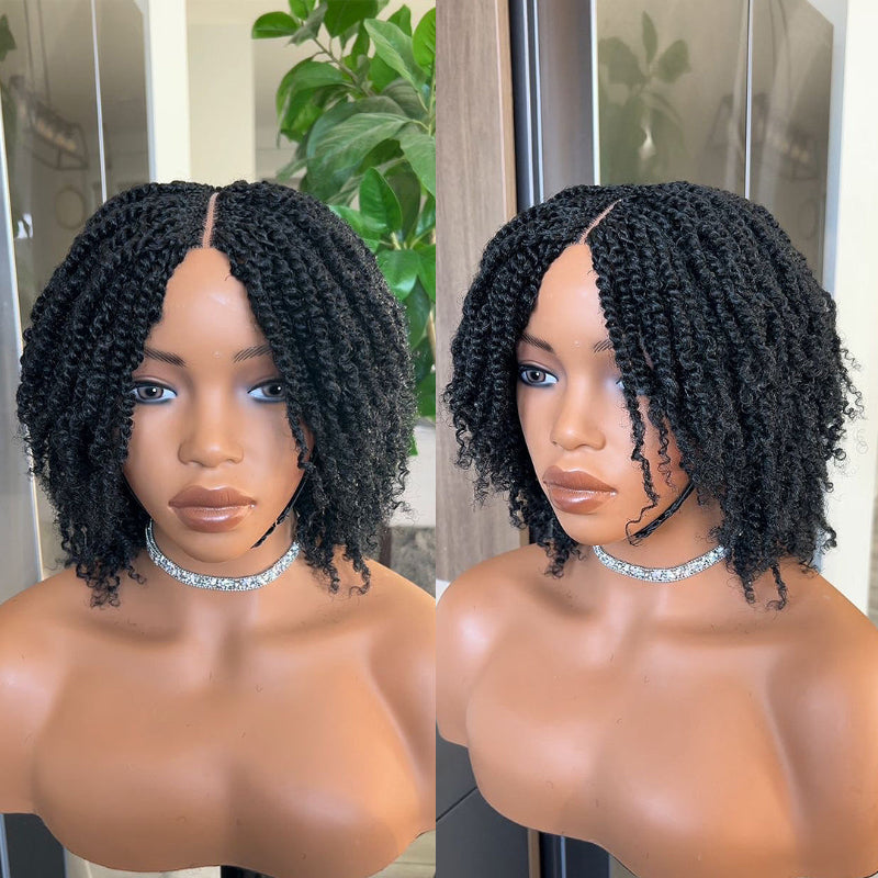 Afro kinky Micro Twist Flexi-fit Invisi Drawstring Wig