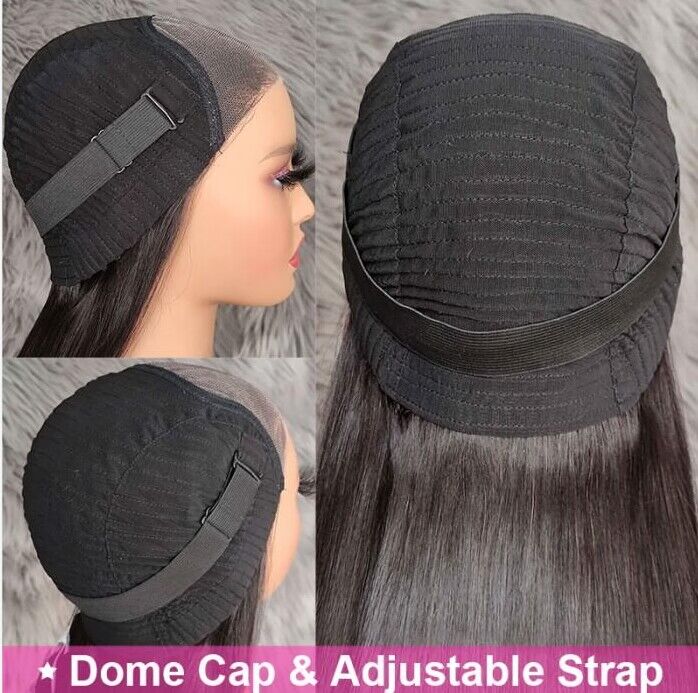 [Glueless Wig] Super Easy Afro Curly Ready To Go Glueless HD 6x4 Pre-cut Lace Closure 3D Dome Cap 100%  Wig