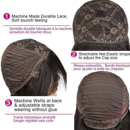 Sale Straight Hair Bob Headband Wigs